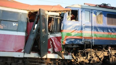 Dwa pociągi zderzyły się w Ostrowie Wielkopolskim