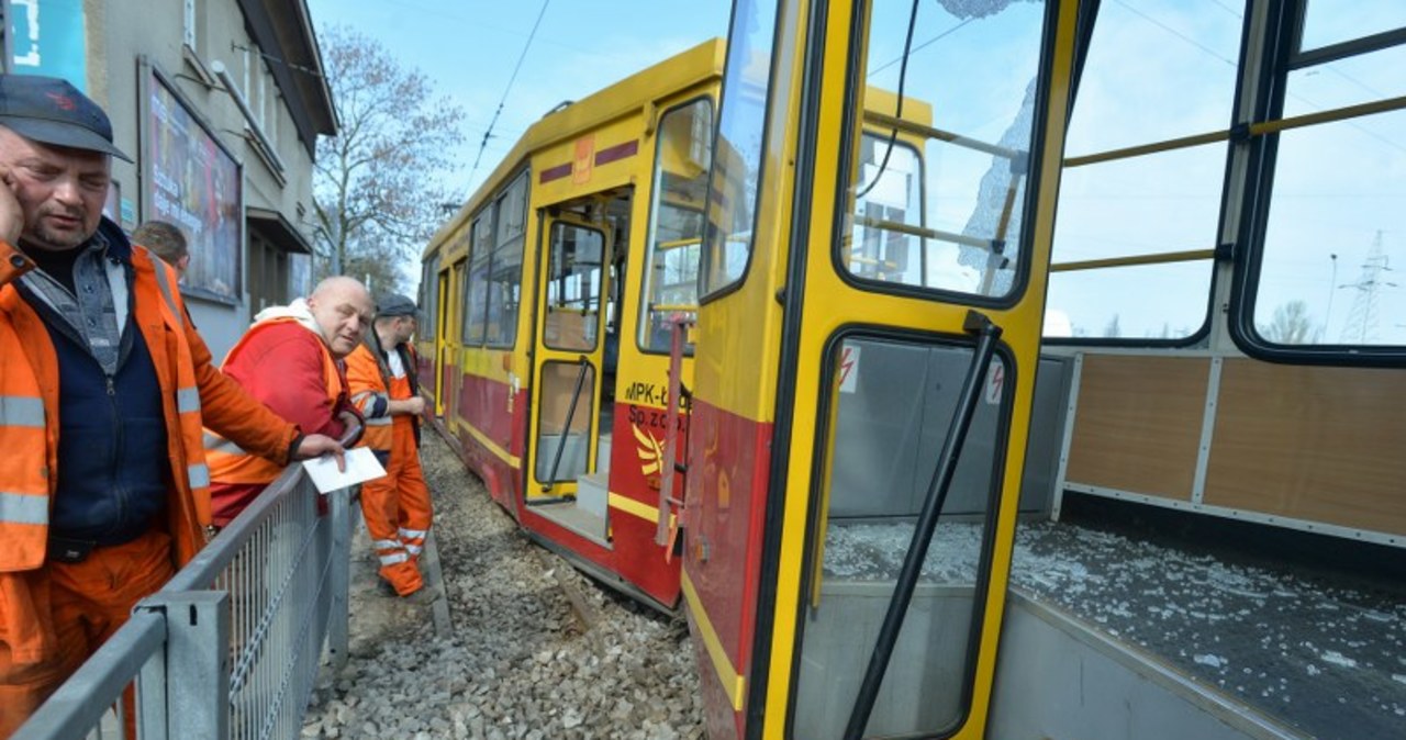 Dwa tramwaje zderzyły się w Łodzi. Jest 18 rannych