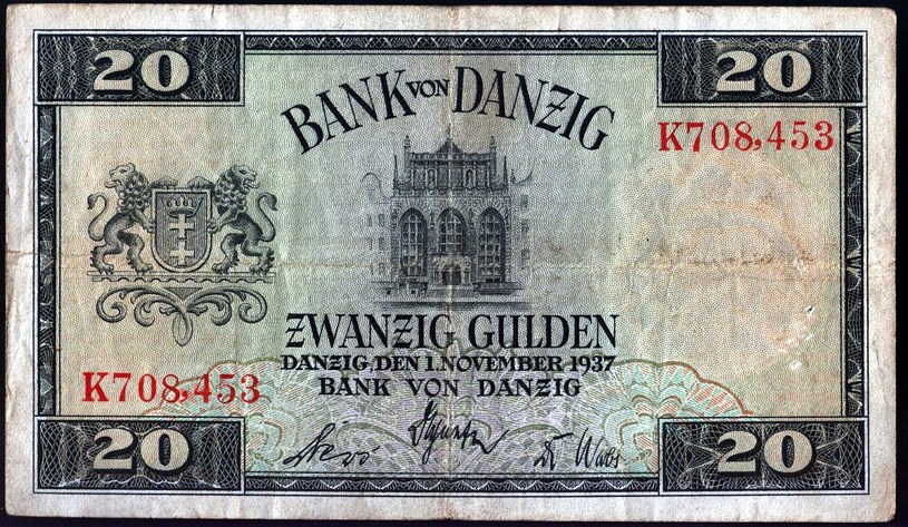 Dwadzieścia gdańskich guldenów /Wikimedia