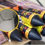 Dwaj chłopcy ranni po zabawie petardami. Wybuch uszkodził konstrukcję domu