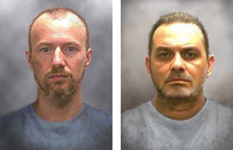 Dwaj uciekinierzy z więzienia w stanie Nowy Jork /NEW YORK STATE POLICE / HANDOUT /PAP/EPA