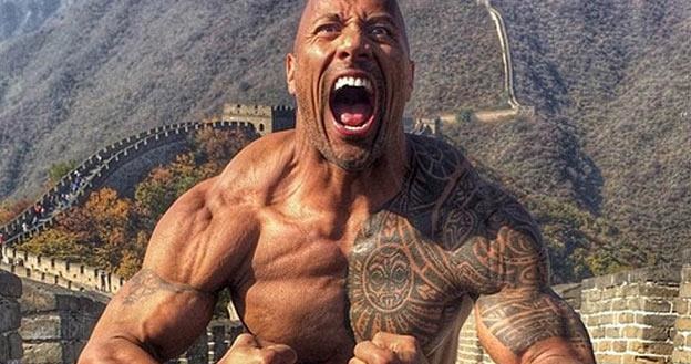 Dwayne Johnson: China Power! - fot. Instagram /