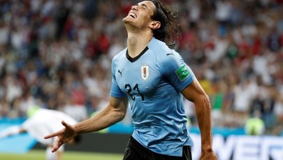 Dwie bramki Cavaniego, Cristiano Ronaldo odpada z mundialu!
