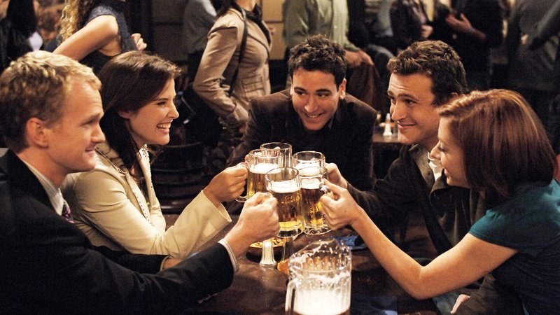 Robin i Barney za pierwszym razem
