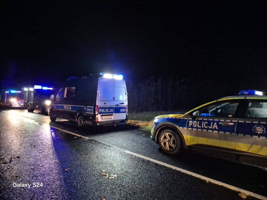 Dwie młode osoby nie żyją w wyniku wypadku na DW172 w woj. zachodniopomorskim /KPP w Szczecinku /Policja