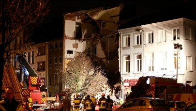 Dwie ofiary wybuchu gazu w belgijskiej Antwerpii