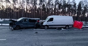 Dwie osoby zginęły. Tragiczny wypadek na trasie S8