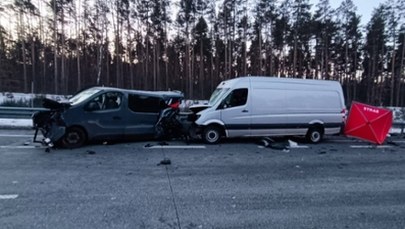 Dwie osoby zginęły. Tragiczny wypadek na trasie S8