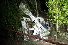 Dwie osoby zginęły w katastrofie awionetki w Łódzkiem