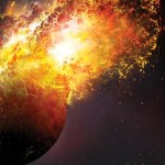 Dwie planety zderzyły się ze sobą. Potężna katastrofa