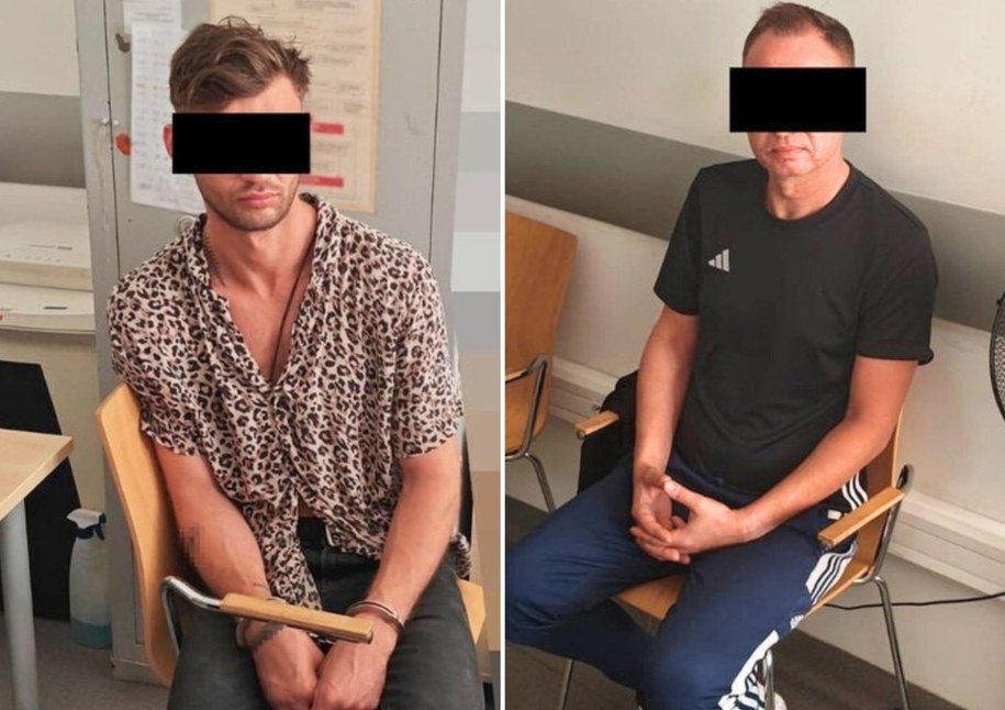 Dwóch mężczyzn zatrzymanych, fot. Policja Warszawa /