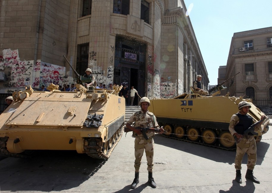 Dwóch Polaków zostało zatrzymanych w Aleksandrii /KHALED ELFIQI   /PAP/EPA