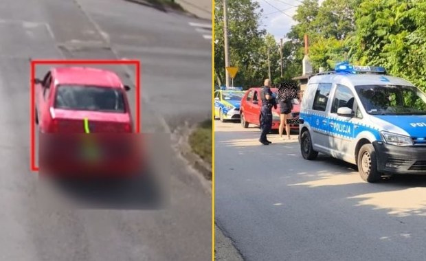 Dwoje za kółkiem i to na podwójnym gazie, czyli slalomem przez Sieradz