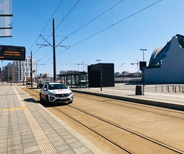 Dworzec "fabryczny" bez tramwajów. Podróżni w kłopocie