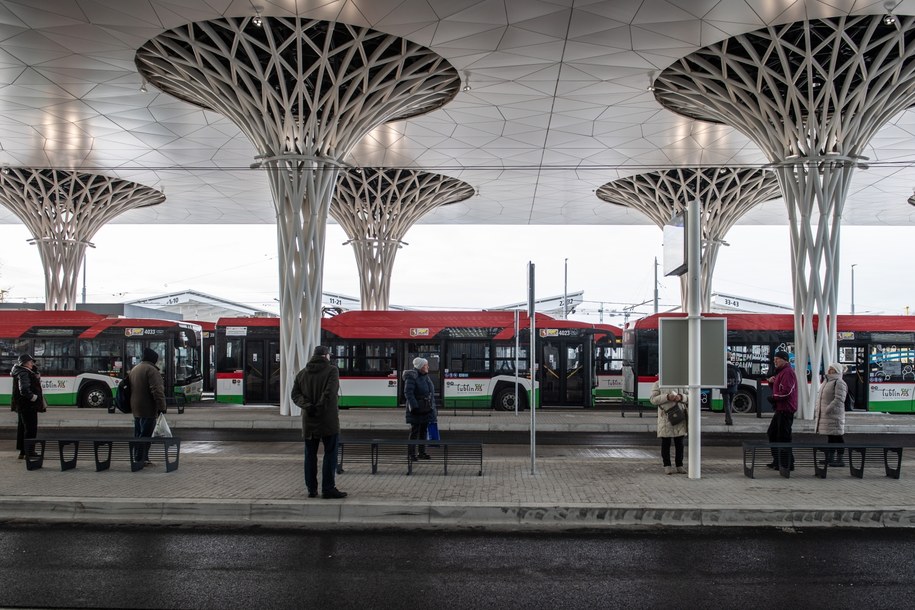 Dworzec Metropolitarny w Lublinie już otwarty /Wojciech Jargiło /PAP