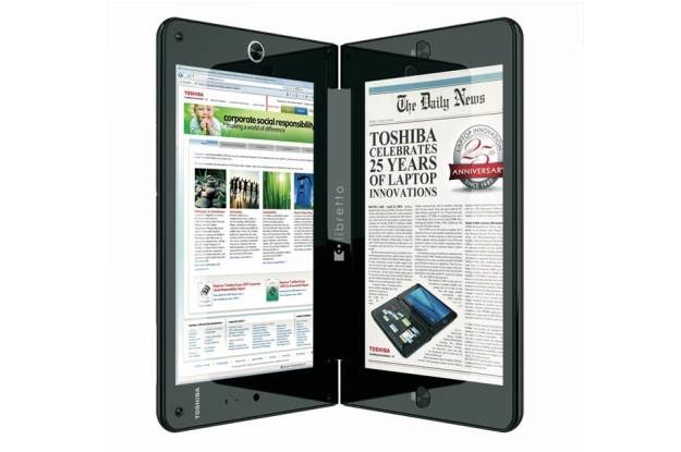 Dwuekranowy tablet - Libretto W100 /materiały prasowe