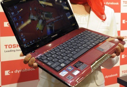 dynabook MX, netbook Toshiby, który firma chce określać jako Netnote PC /AFP