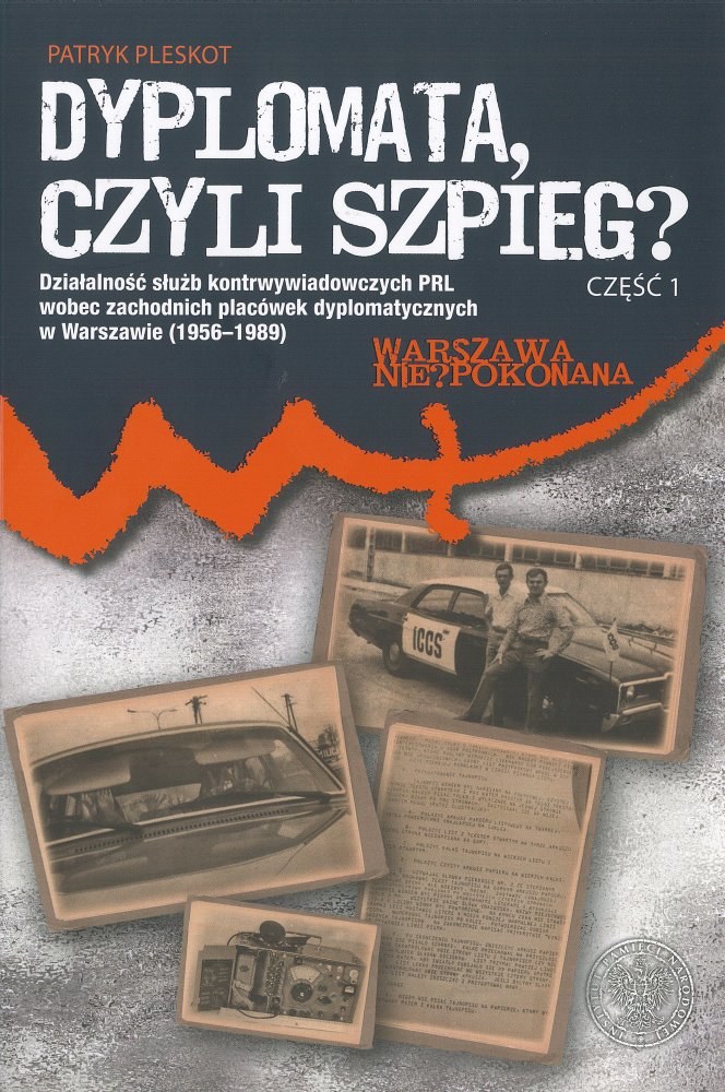 "Dyplomata, czyli szpieg?" - okładka książki /ipn.gov.pl /