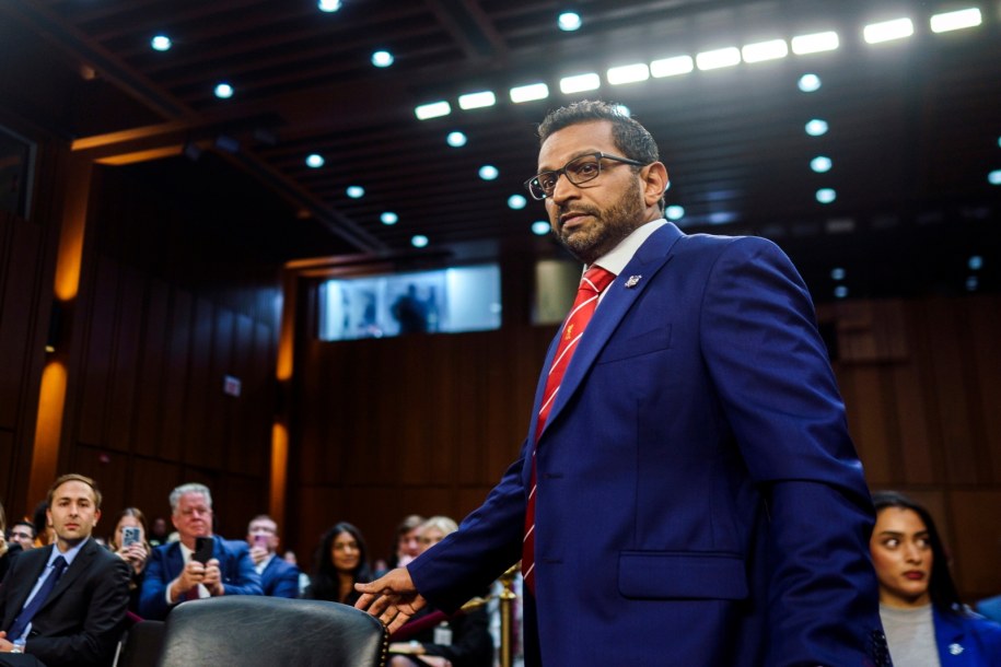 Dyrektor FBI Kash Patel /WILL OLIVER  /PAP/EPA