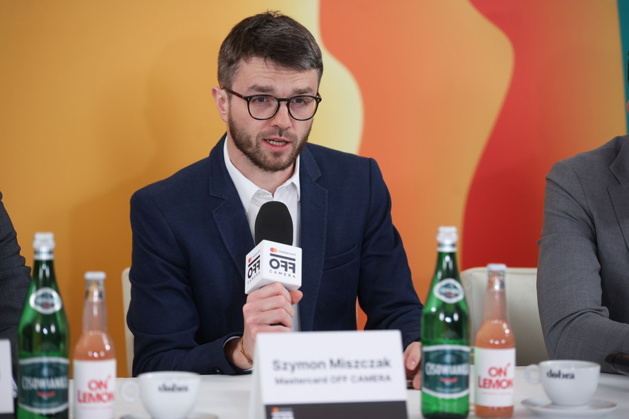 Dyrektor festiwalu Szymon Miszczak //Łukasz Gągulski /PAP