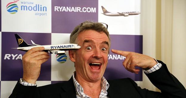 Dyrektor generalny irlandzkich linii lotniczych Ryanair Michael O'Leary /PAP