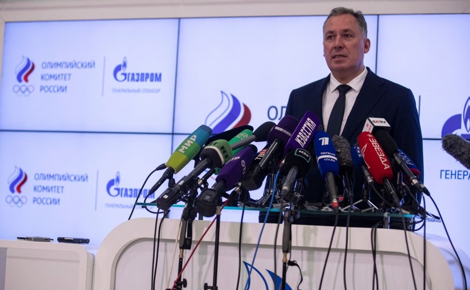 Dyrektor generalny rosyjskiej agencji Jurij Ganus /Sergei Ilnitsky /PAP