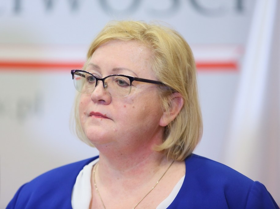 Dyrektor Krajowej Szkoły Sądownictwa i Prokuratury Małgorzata Manowska / 	Leszek Szymański    /PAP