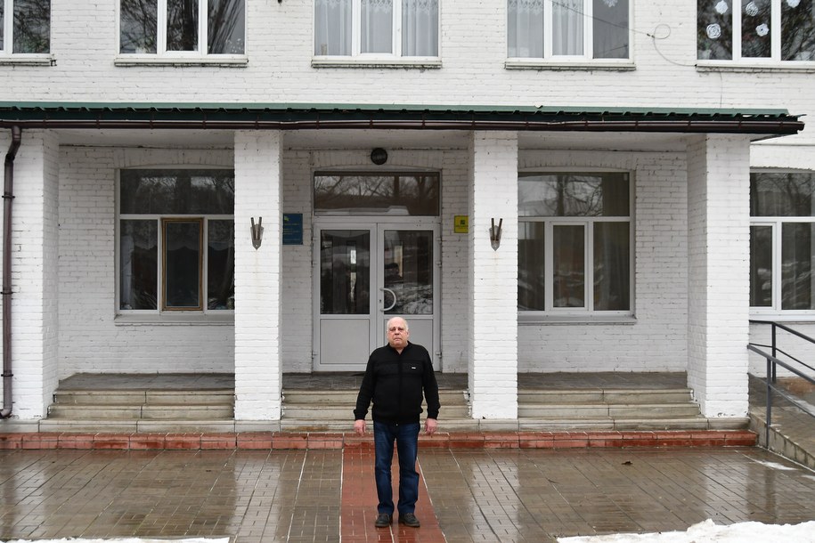 Dyrektor szkoły w Słowiańsku /Paweł Balinowski /RMF FM