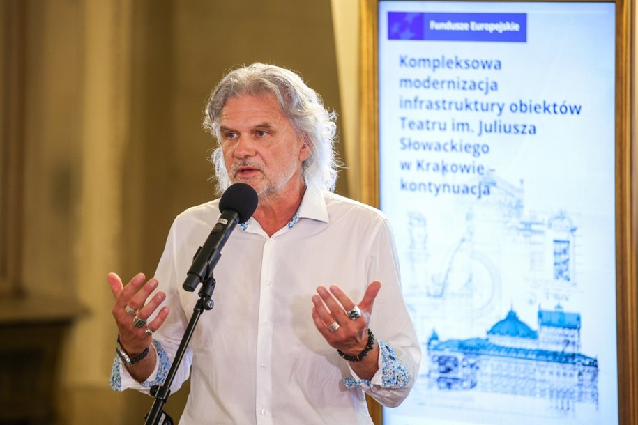 Dyrektor Teatru im. Słowackiego Krzysztof Głuchowski. /	Łukasz Gągulski /PAP