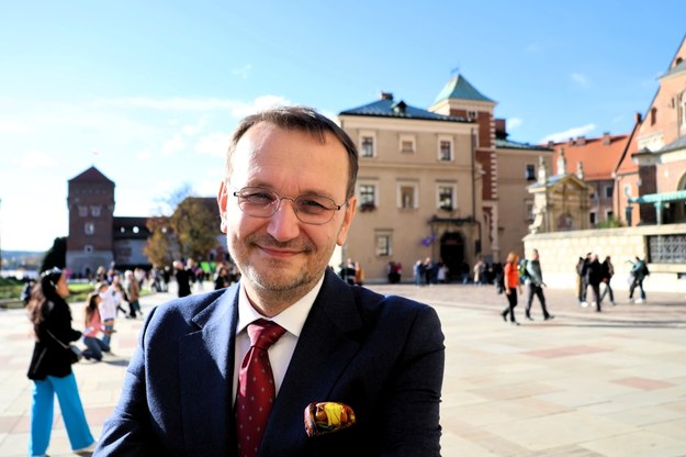 Dyrektor Zamku Królewskiego na Wawelu prof. Andrzej  Betlej / Fot. Jacek Skóra /RMF24