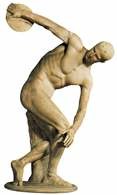 Dyskobol, rzymska kopia rzeźby Myrona /Encyklopedia Internautica