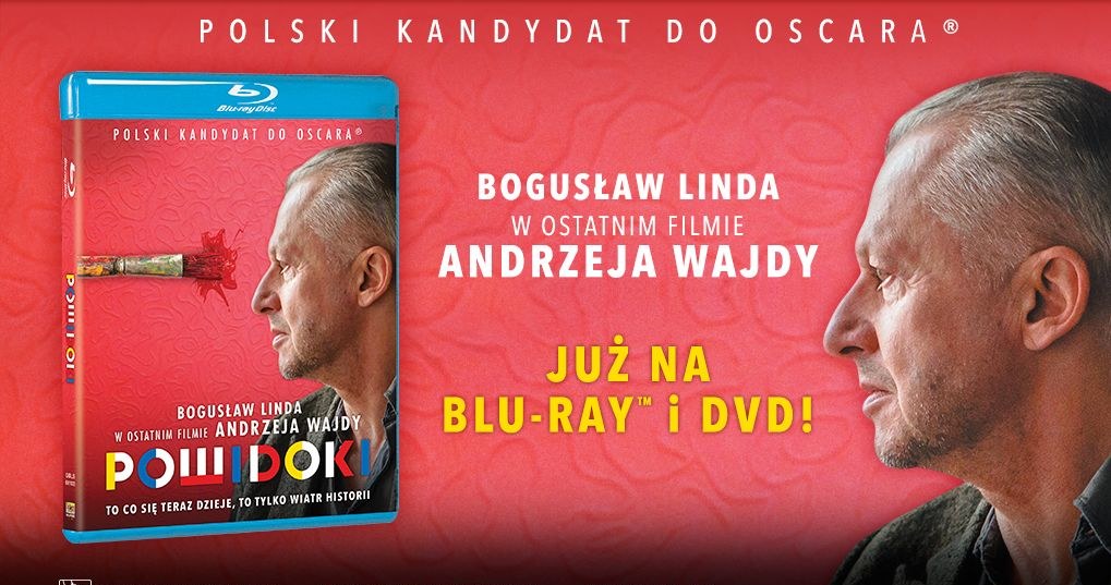 Dystrybutorem filmu "Powidoki" na płytach Blu-ray i DVD jest Galapagos Films /materiały dystrybutora