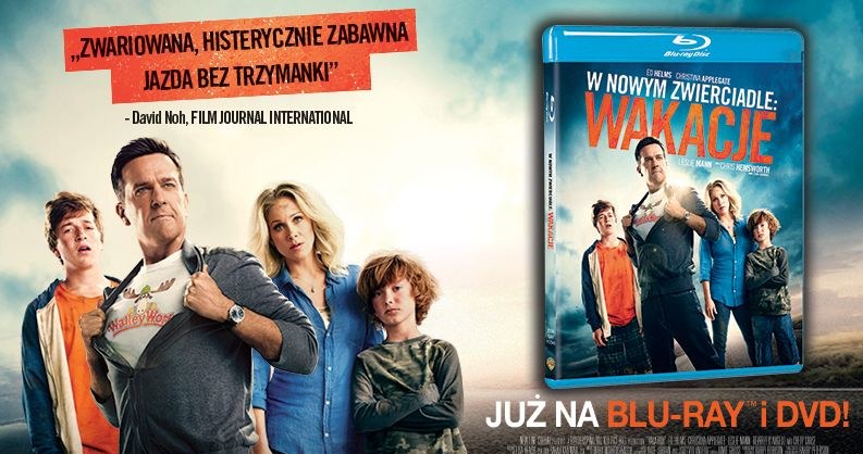 Dystrybutorem filmu "W nowym zwierciadle: Wakacje" na płytach Blu-ray i DVD jest Galapagos Films /materiały dystrybutora