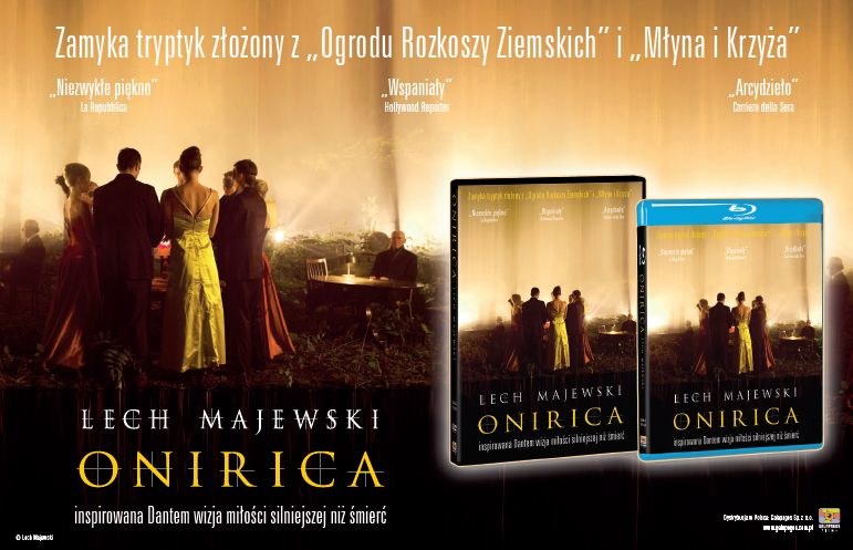 Dystrybutorem płyt Blu-ray i DVD z filmem "Onirica" jest Galapagos Films /materiały dystrybutora