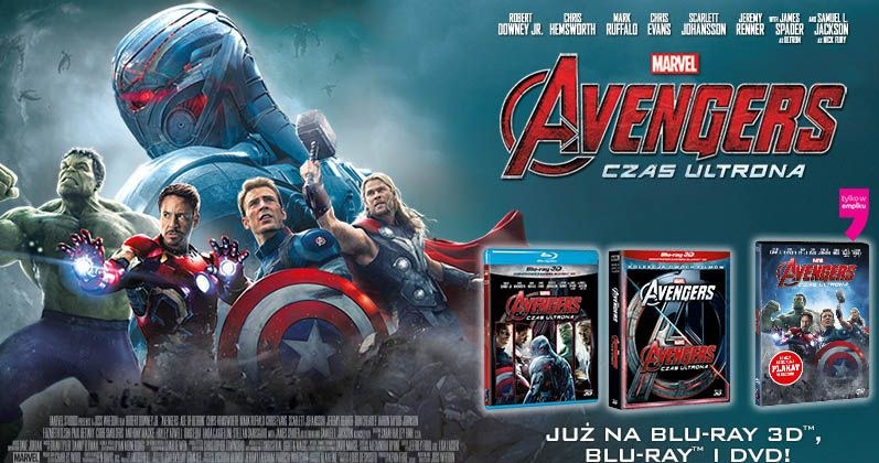 Dystrybutorem płyt DVD i Blu-ray z filmem "Avengers: Czas Ultrona" jest Galapagos /materiały dystrybutora