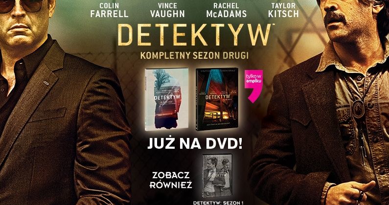 Dystrybutorem serialu "Detektyw" na płytach DVD jest Galapagos Films /materiały dystrybutora