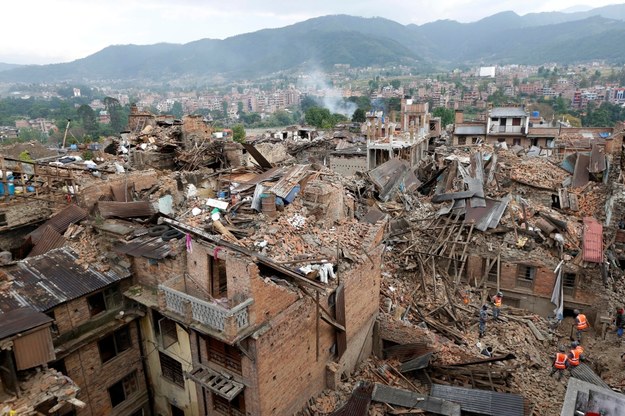 Dystrykt Bhaktapur /ABIR ABDULLAH  /PAP/EPA