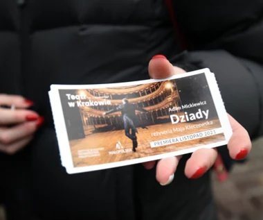 "Dziady" w Teatrze Słowackiego oblegane! Apel Barbary Nowak przyniósł odwrotny skutek