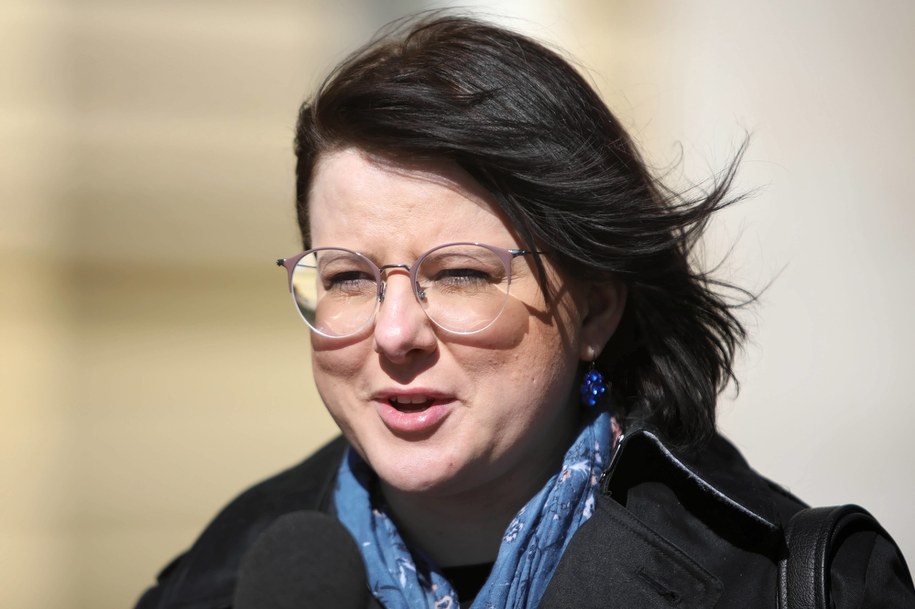 Działaczka pro-life Kaja Godek / 	Leszek Szymański    /PAP