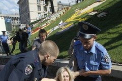 Działaczki Femenu protestują przeciwko Euro 2012