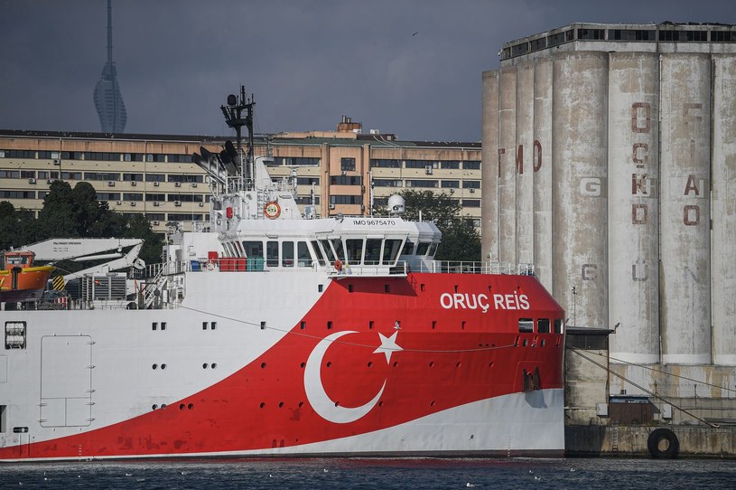 Działalność tureckiego statku poszukiwawczego sprowokuje UE do działań odwetowych? /AFP