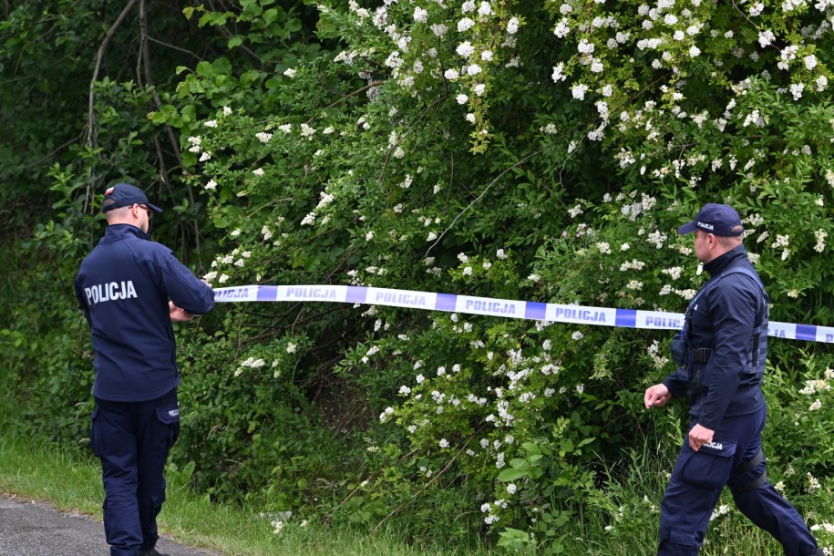 Działania służb na posesji w Lutoryżu /Darek Delmanowicz /PAP