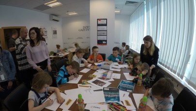 Dzieci autorami specjalnego wydania "Dziennika Gazety Prawnej"