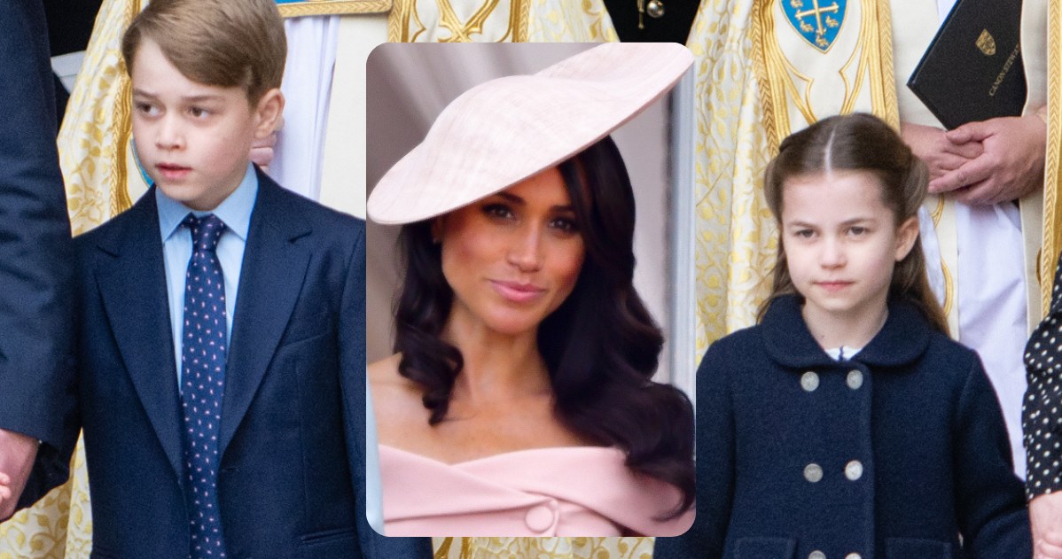 Dzieci księcia WIlliama wygryzły Meghan z karocy! /Getty Images