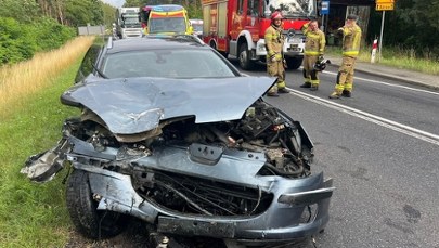 Dzieci trafiły do szpitala. Poważny wypadek w Lubuskiem