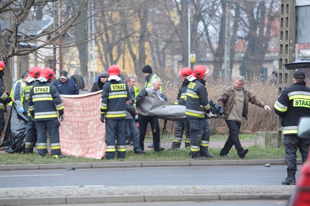 Dzieci ucierpiały w tragicznym wypadku w Kamieniu Pomorskim /Marcin Bielecki /PAP