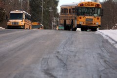 Dzieci utknęły w szkołach, a auta na ulicach