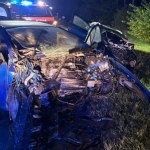 Dzieci wśród ciężko rannych po wypadku na prostej drodze