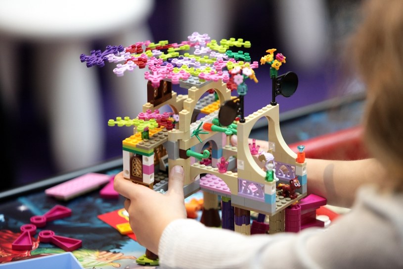 Dziecięca budowla z Lego /materiały prasowe
