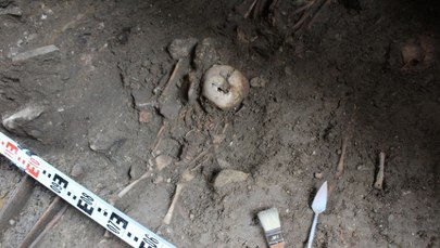 Dziecięce groby odkryte pod kościołem św. Wojciecha w Bytomiu